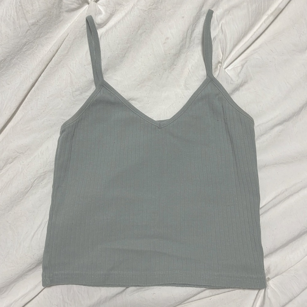 BRANDY MELVILLE Sage Green Tank (onesize)